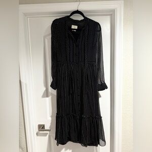 Kate Spade Black Polka Dot Dress